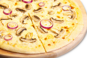 Mushroom pizza