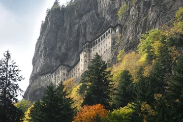 Keuken spatwand met foto Sumela monastery in Trabzon horizontal © onneur