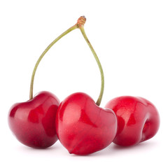 Heart shaped cherry berries