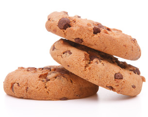 Chocolate homemade pastry cookies