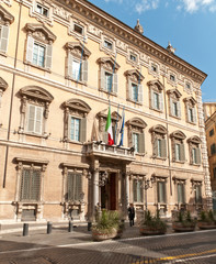 Fototapeta na wymiar Palazzo del Quirinale, Roma