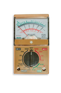 Analogic Volt-Ohm meter multimeter
