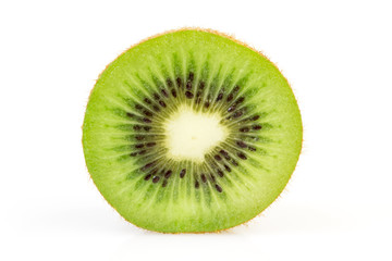 Fototapeta na wymiar Slice of kiwi