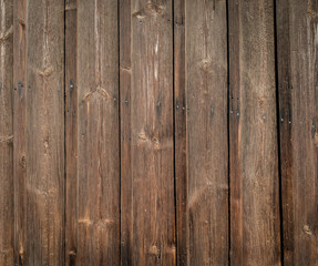 Old wooden plank fence background