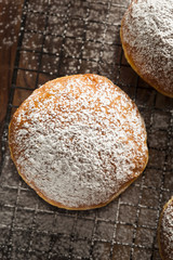Homemade Raspberry Polish Paczki Donut