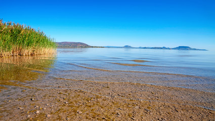 Landscape at Lake Balaton,Hungary