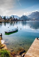 Lac d'Annecy rive est
