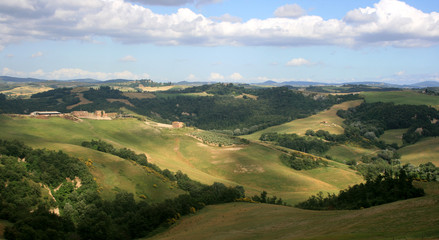 Toskana Hügellandschaft