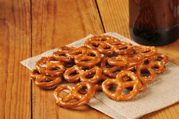 Pretzels and beer