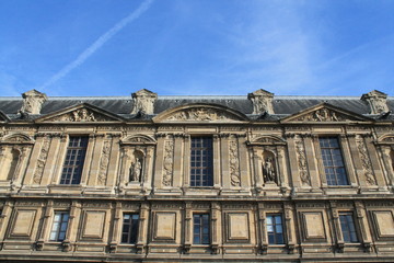 Fototapeta na wymiar Musée du louvre