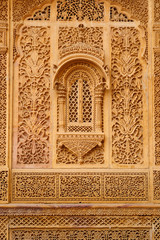 Example of richly decorated Indian architecture