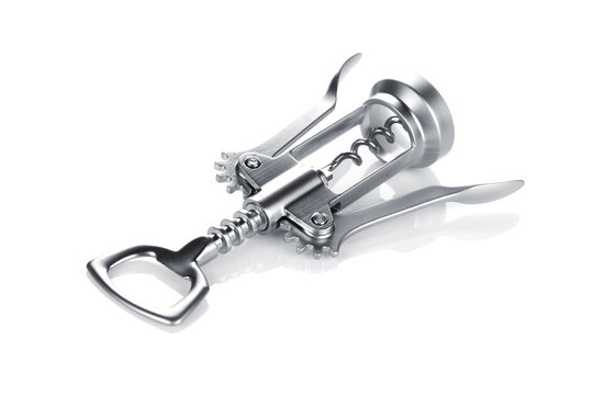 Metal corkscrew