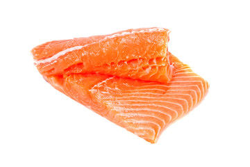 Salmon with lemon and pepper 
