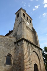 Fototapeta na wymiar Eglise saint Sauveur, Figeac