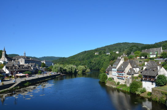 Ville d' Argentat en Corr&egrave;ze