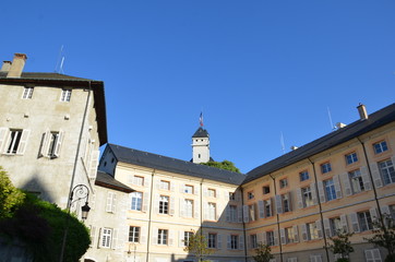 Château de Chambéry, cour centrale