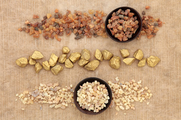 Gold Frankincense and Myrrh