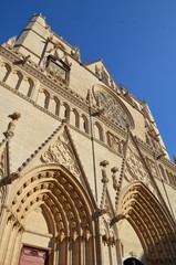 Fototapeta premium Primatiale Saint-Jean de Lyon