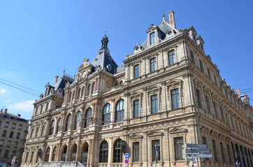 Fototapeta na wymiar Architecture, Lyon, France