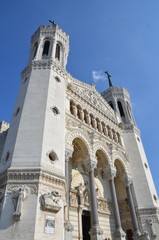 Fototapeta na wymiar Basilique Notre Dame de Fourvière, Lyon