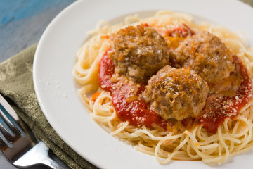 Spaghetti and Meatballs