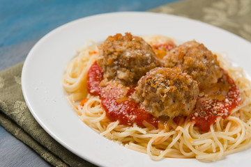 Spaghetti and Meatballs