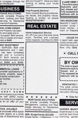 Fototapeta premium Real Estate Ad