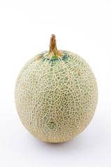 Melon isolated white background