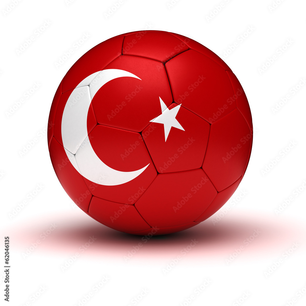 Wall mural Turkish Football