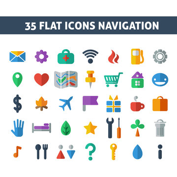 navigation icons