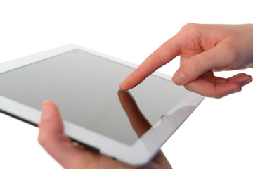 hands on tablet pc