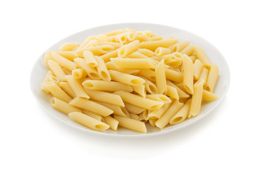 pasta Penne in plate