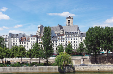 Fototapeta na wymiar Paris, Voie Georges-Pompidou