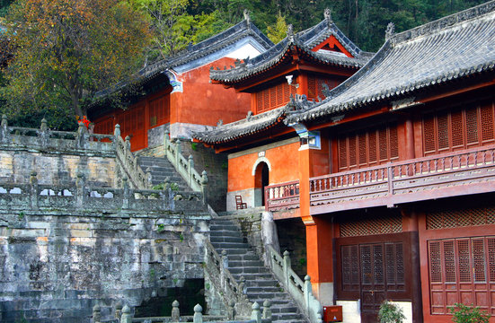 Purple Cloud Temple at Wudang Mountains, Hubei province, China