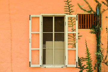 Fototapeta na wymiar wood windows
