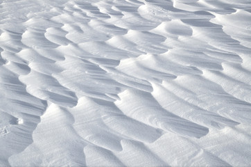 Abstract snow background