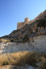 Fototapeta na wymiar Spanish castle Castalla, Alicante
