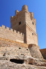 Villena Castle in Costa Blanca Alicante Spain