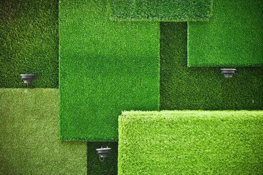 3d grass wall / green grass wall