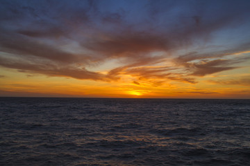 Glorious sunset