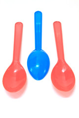 Colorful Spoon plastic