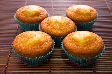 five muffins