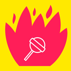 fire surround  Lollipop.