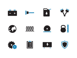 Tools duoicons on white background.