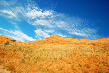 Fototapeta premium Clay mountain