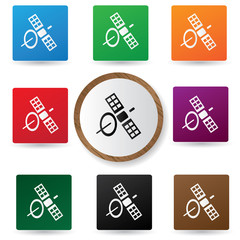 Satellite sign,vector