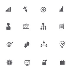 Business icons,vector