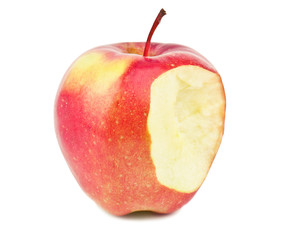 Plakat bitten juicy apple