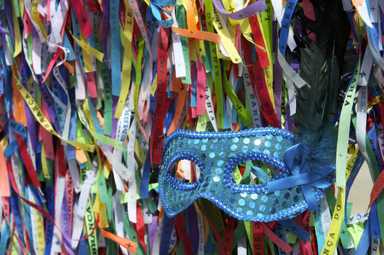 Carnival Mask Brazilian Wish Ribbons