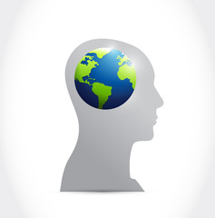 think international concept illustration design